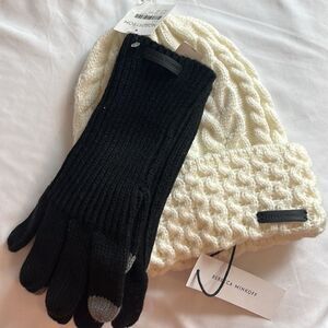 Rebecca Minkoff black gloves NWT